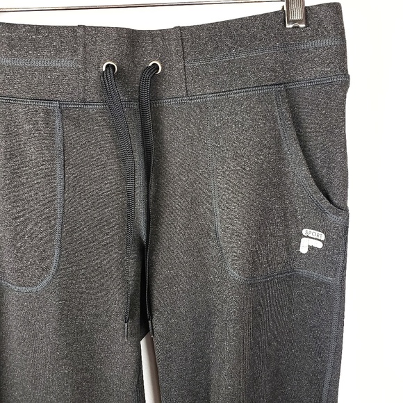 Fila | Gray Drawstring Athleisure Sweatpants Small - Picture 2 of 4